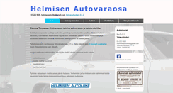 Desktop Screenshot of helmisenautoliike.fi